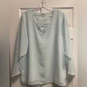 Krazy Kat Tunic Blouse Size XL